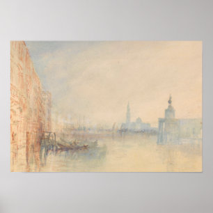 Poster Joseph Mallord William Turner - Venise, La Bouche