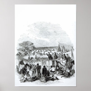 Poster Joseph Smith prêcher dans le désert