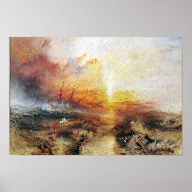 Poster Joseph Turner Art (Devant)