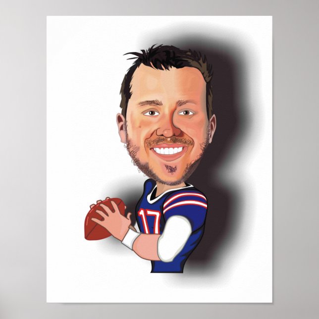 POSTER JOSH ALLEN (Devant)