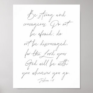 Poster Joshua 1:9