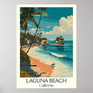 Poster Joshua Tree California Art Imprimer Paysage désert