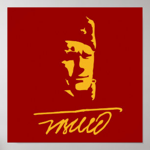 POSTER JOSIP BROZ TITO YOUGOSLAVIE 1