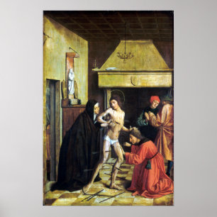 Poster Josse Lieferinxe Saint Sebastian Cuit par Irène