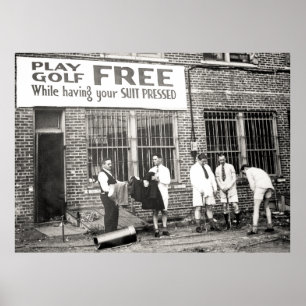 Poster Jouer Au Golf Gratuitement (Tout En Ayant Votre Co