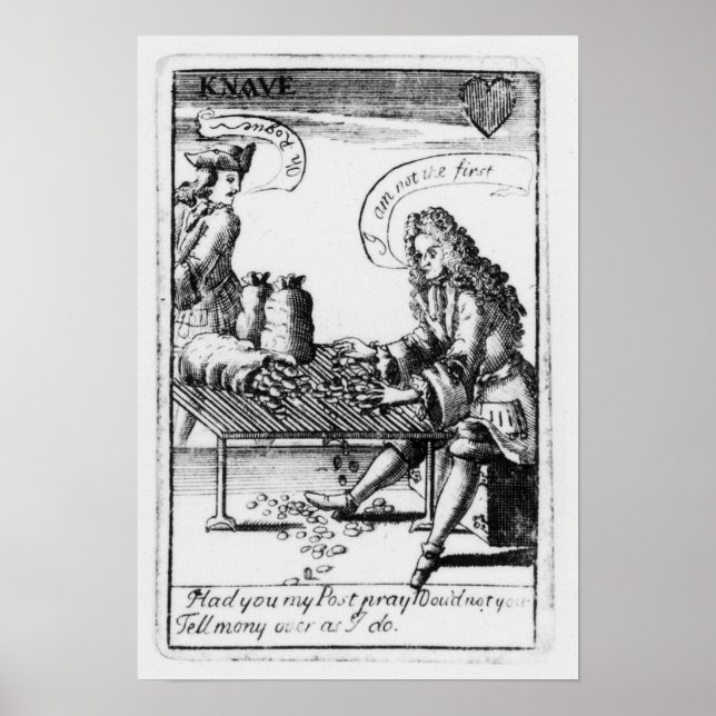 Poster Jouer aux cartes commémoratives (Devant)