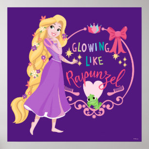 Poster Jouer comme Rapunzel