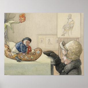 Poster Jouet amusant avec enfant