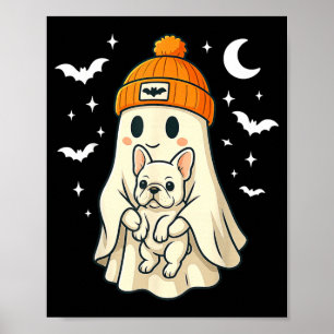 Poster Jouet fantôme Bouledogue français Amoureux des bou