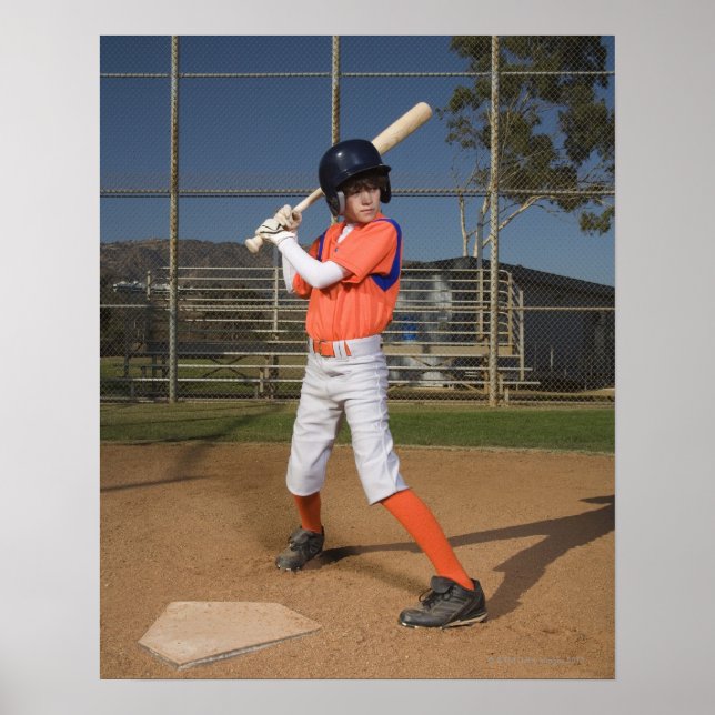 Poster Joueur de baseball 3 (Devant)