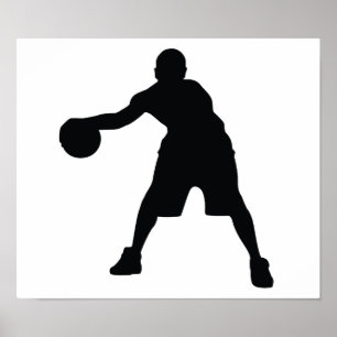 Poster Joueur de basket