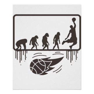 Poster Joueur de basket-ball Basketball Sports