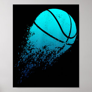 Poster Joueur de basket-ball Fan Baller Sports