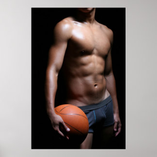 Poster joueur de basket W6
