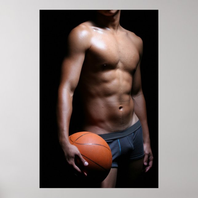 Poster joueur de basket W6 (Devant)