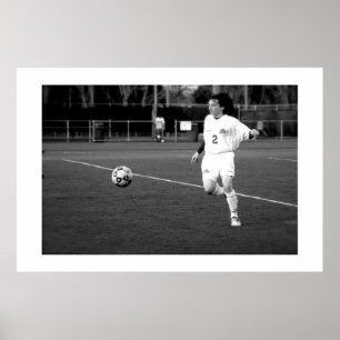Poster Joueur de football