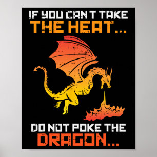 Poster Joueur De Rpg Tu Ne Peux Pas Supporter La Chaleur