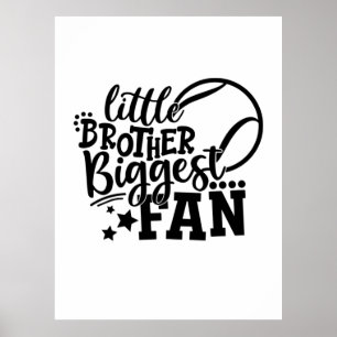 Poster Joueur de tennis   Petit Frère Plus Grand Van Tenn