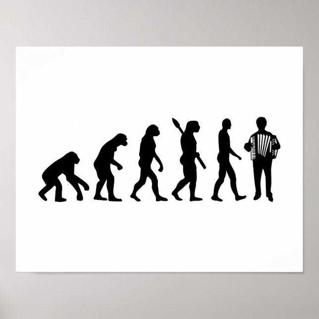 Poster Joueur Evolution Accordion (Devant)