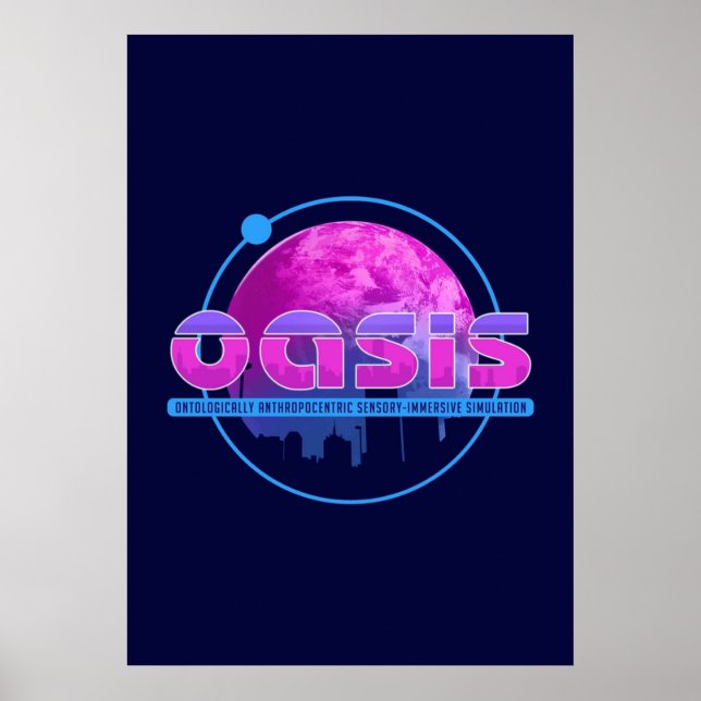 Poster Joueur Oasis Ready One (Devant)