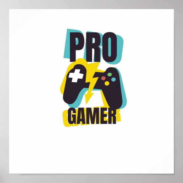 Poster Joueur Pro (Devant)