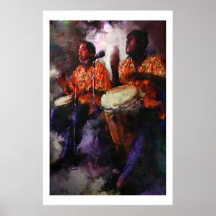 Poster Joueurs Bongo