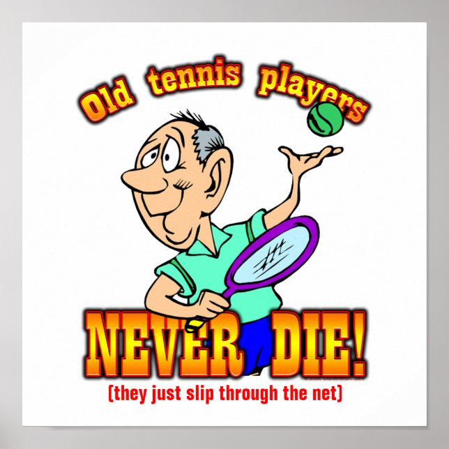 Poster Joueurs De Tennis (Devant)