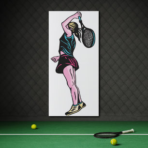 Poster Joueuse de tennis