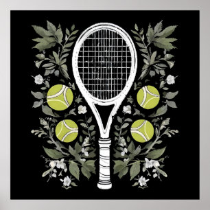 Poster Joueuse de tennis