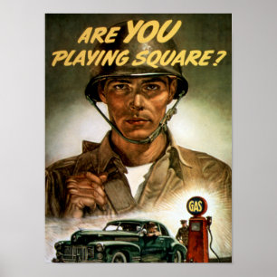 Poster Jouez-Vous Carré ?