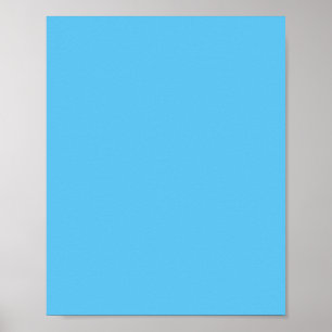 Poster Jour Ciel bleu, Demi-cuit, Jeans bleu,