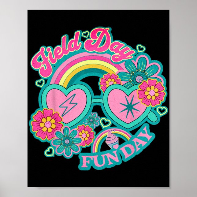 Poster Jour De Fun Pour Les Enseignants &amp; Enfants Cha (Devant)