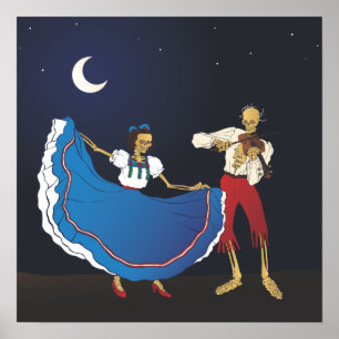 Poster Jour de la célébration morte