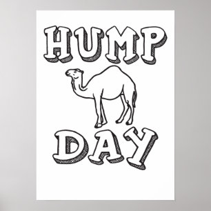 Poster Jour de la Humpe - Drôle Camel