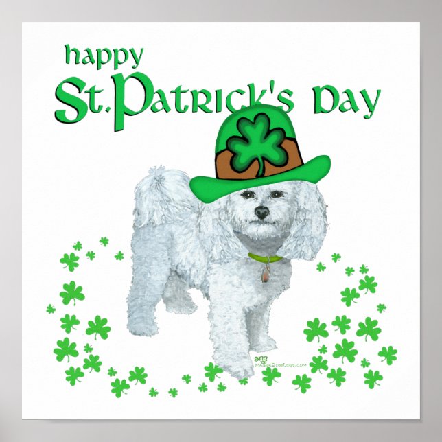Poster Jour de la Saint Patrick (Devant)