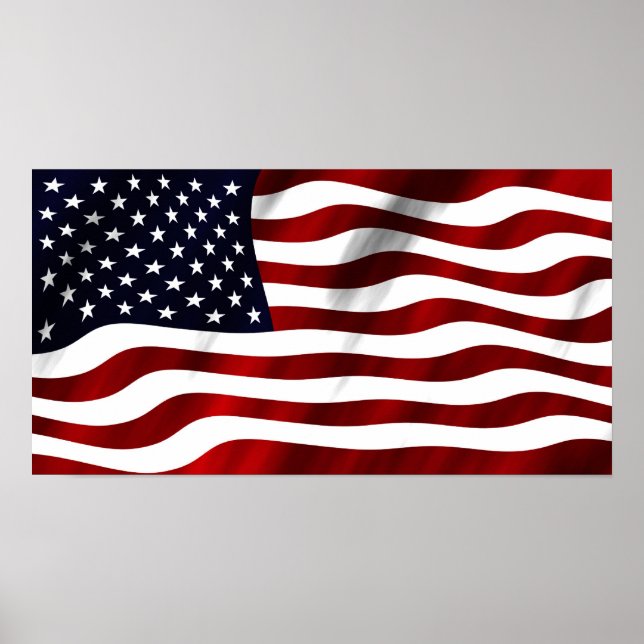Poster Jour de l'indépendance patriotique du drapeau amér (Devant)