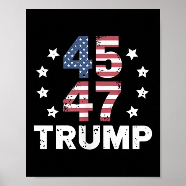 Poster Jour de l'investiture du président Donald Trump 20 (Devant)