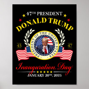 Poster Jour de l'investiture du président Donald Trump 20