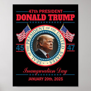 Poster Jour de l'investiture du président Donald Trump 20
