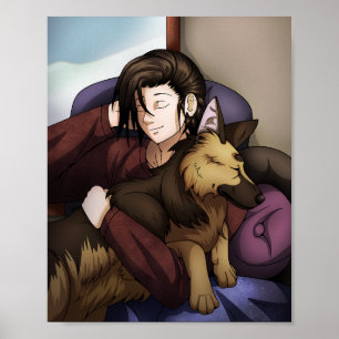 Poster Jour de neige parfait
