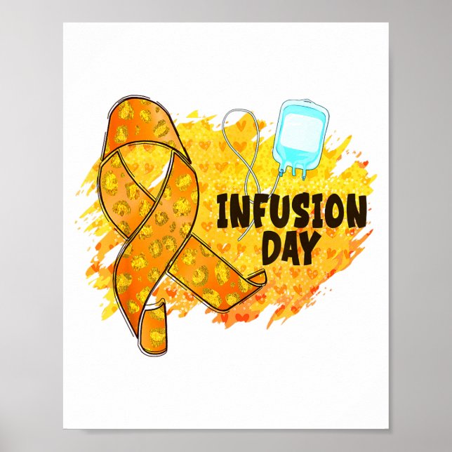 Poster Jour de perfusion Multiple Sclerosis Awareness Ora (Devant)
