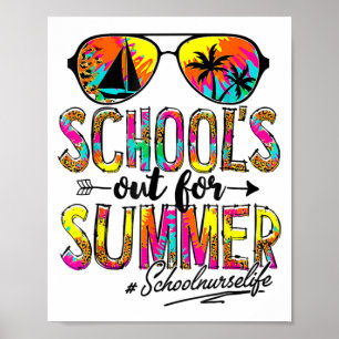 Poster Jour De Scolarité Sortie Pour Été Infirmière