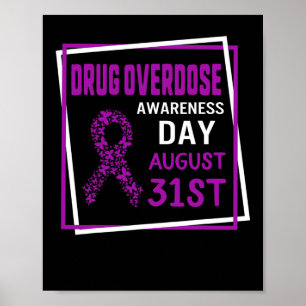 Poster Jour de sensibilisation à la surdose de drogue 31