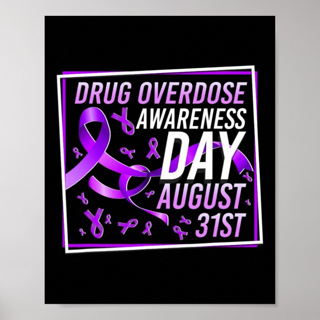 Poster Jour de sensibilisation à la surdose de drogue 31  (Devant)