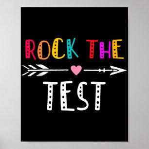 Poster Jour de test de l'enseignant de test Jour de test