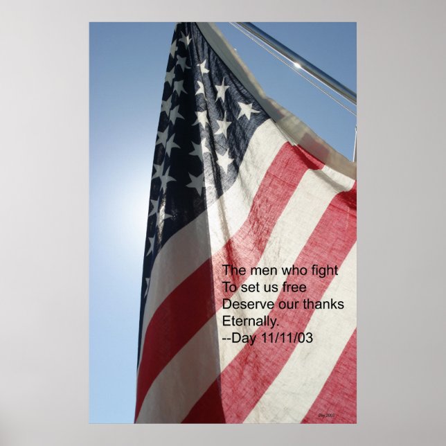 Poster Jour des anciens combattants (Devant)