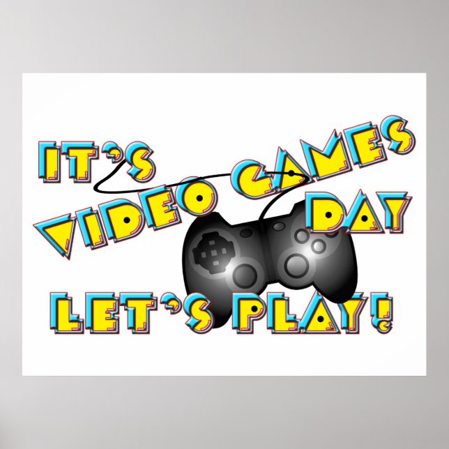 Poster Jour des jeux vidéo (Devant)