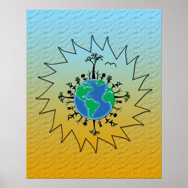 Poster Jour des terres (Devant)