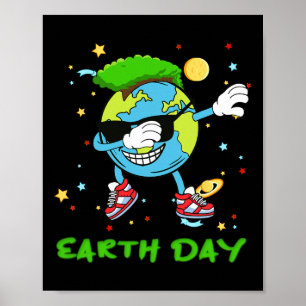 Poster Jour des terres Chaque Jour Sauvez Notre Planète T