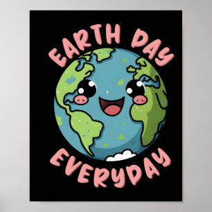 Poster Jour des terres Chemise Enseignant Environnement J